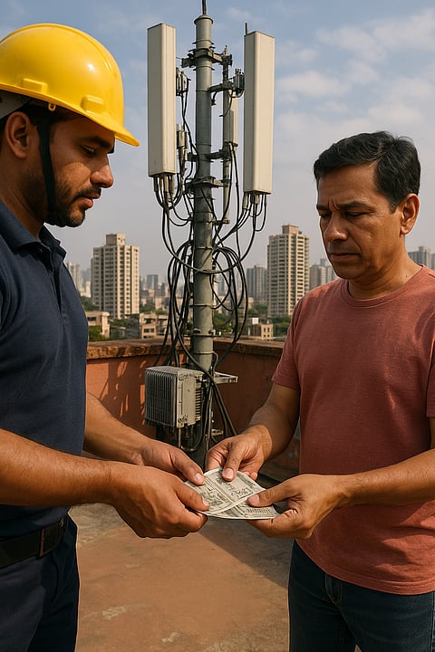 Rooftop Average Rent for Mobile Tower