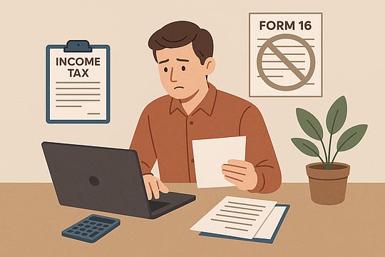How To File Income Tax Returns Without Form 16 
