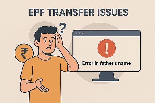 EPF Transfer Stuck Due To Error In Father's Name? You're Not Alone