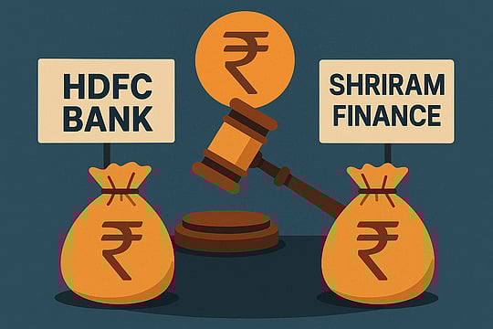 RBI Fines HDFC Bank And Shriram Finance For Regulatory Lapses