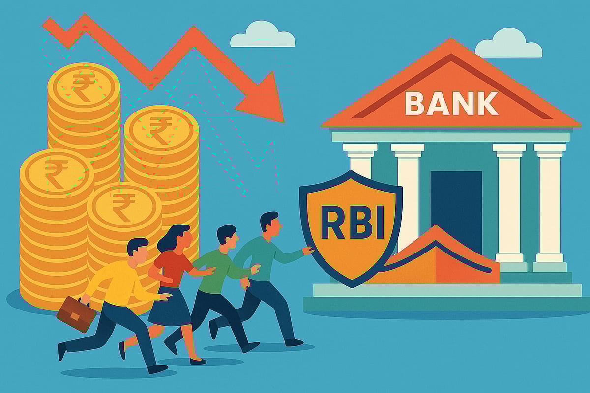 AI generated : Bank Run