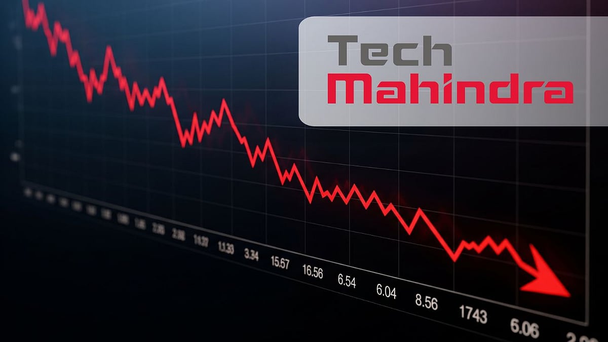 Gemini AI, Tech Mahindra : Tech Mahindras net profit grew 34 per cent YoY to Rs 1,141 crore. (AI-generated)