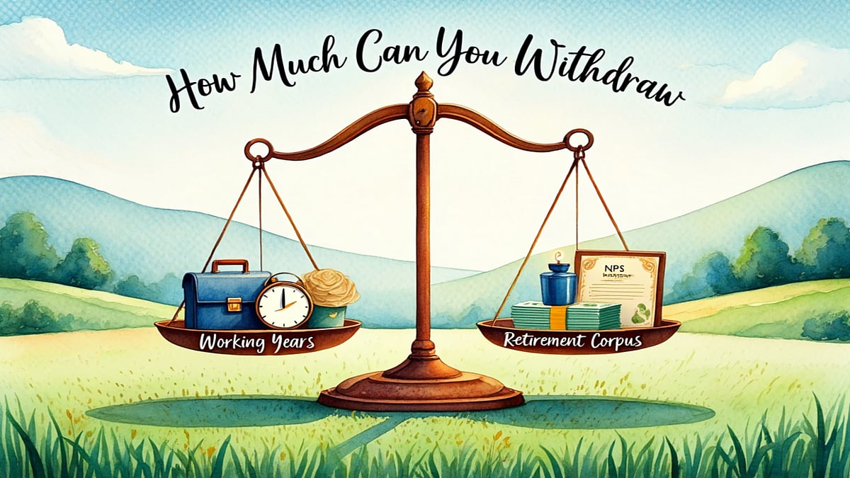 PFRDA allows NPS withdrawal only to a certain extent if an employee takes voluntary retirement  - AI-Generated