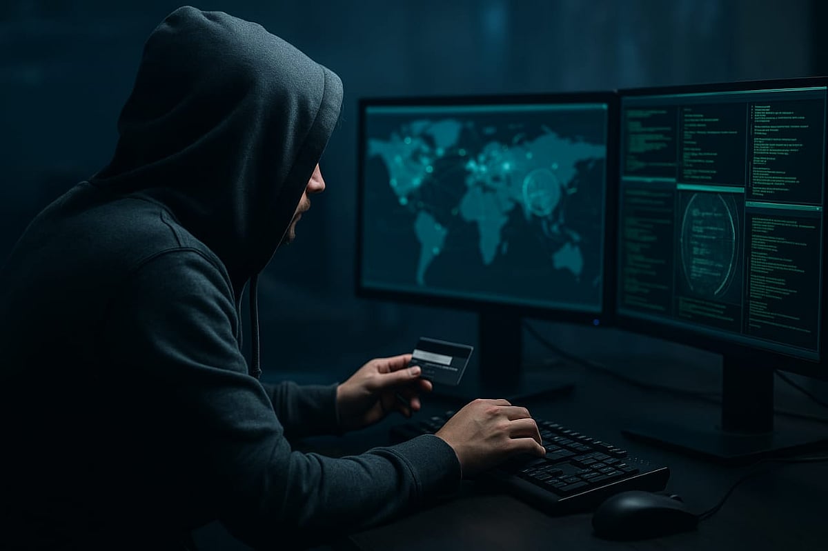 AI Genrated Image : Cyber Crimes in Chhattisgarh