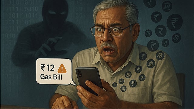 Gas Bill Of Rs 12 Wiped Out Rs 12.3 Lakh! Noida Senior Falls Victim To Cyber Fraud
