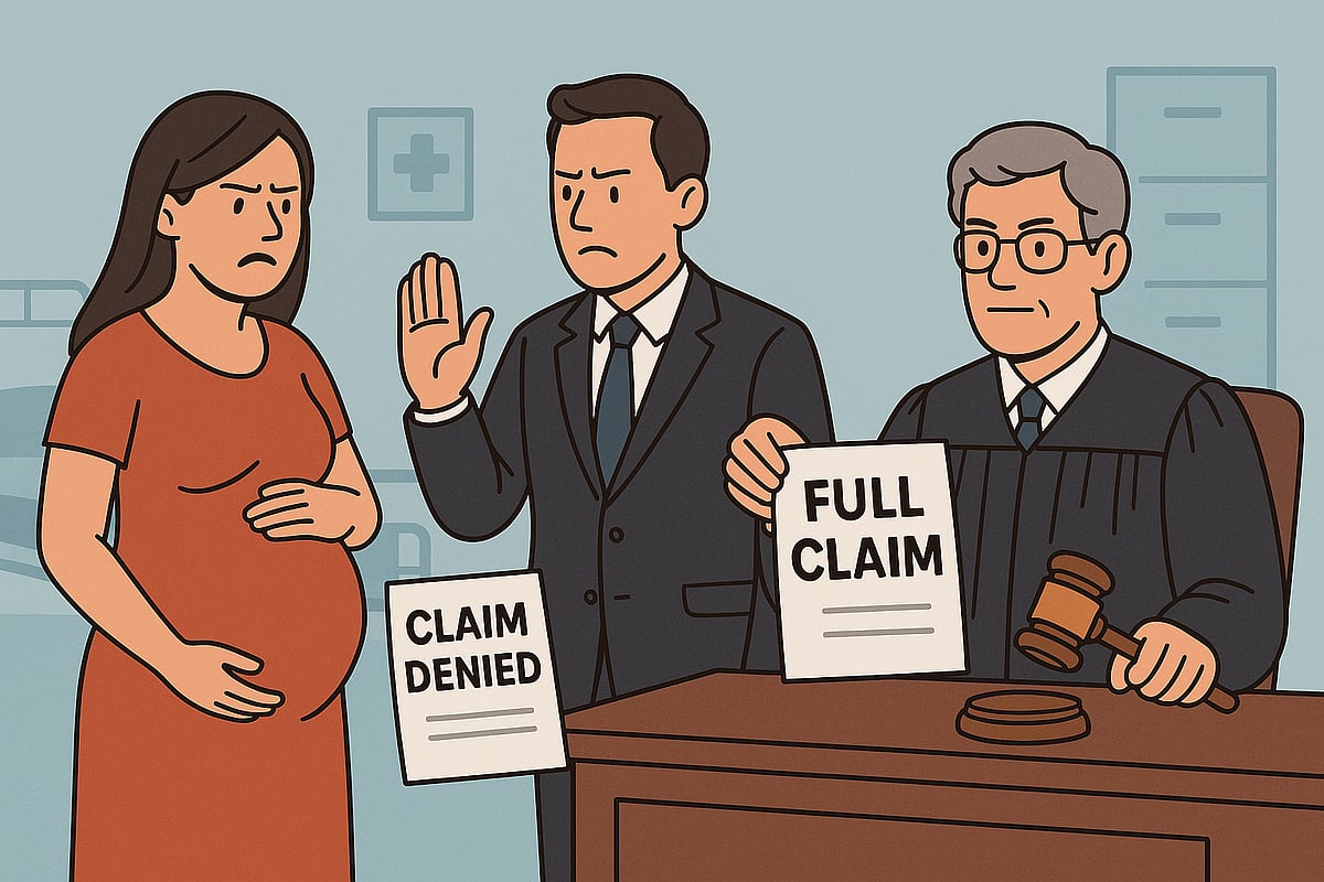AI : Insurance Claim Resolution Of A Pregnant Woman