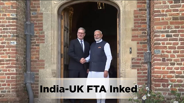 India, UK Sign Historic Free Trade Agreement, Aim To Double Bilateral Trade By 2030