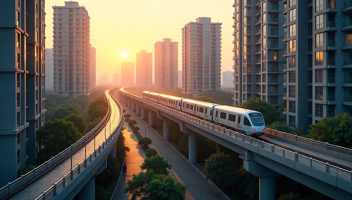 AI : Delhi Real Estate: High-Rises With Metro Links On The Horizon
