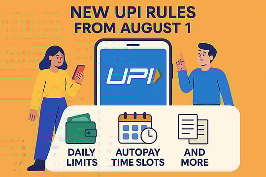 UPI New Rules From August 1: Daily Cap, Time Slots And Tighter Controls Ahead