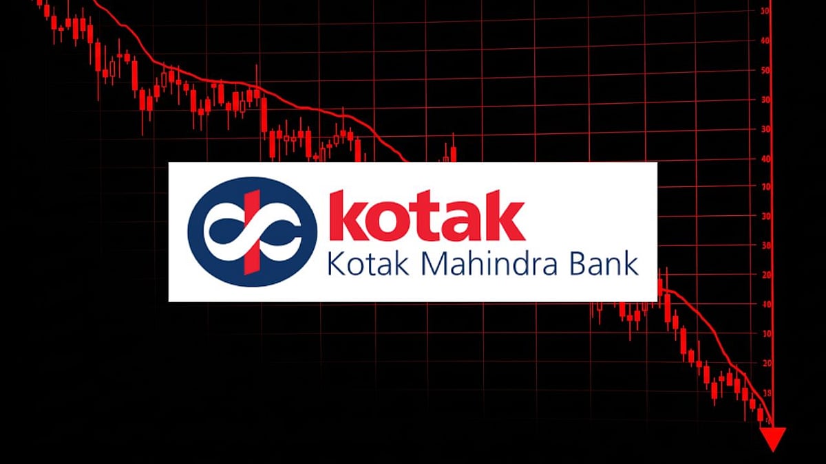 Gemini AI : Kotak Mahindra Banks standalone net profit for Q1 FY26 fell 6.76 per cent YoY to Rs 3,282 crore. (AI-generated)