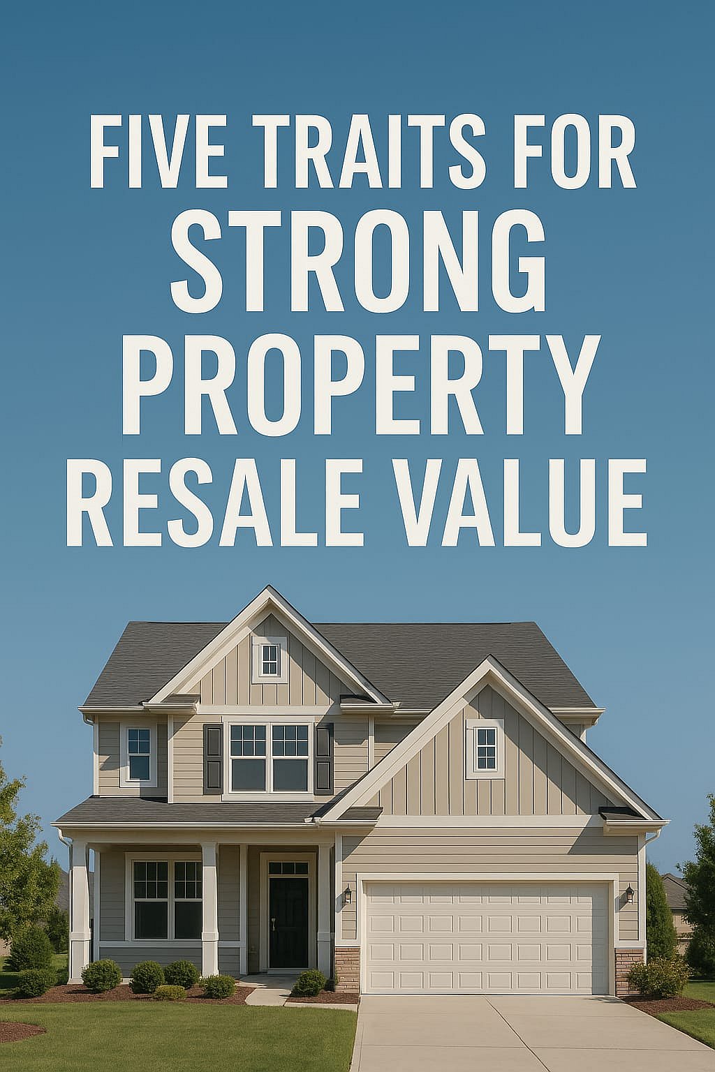 Five Essential Traits for Strong Property Resale Value