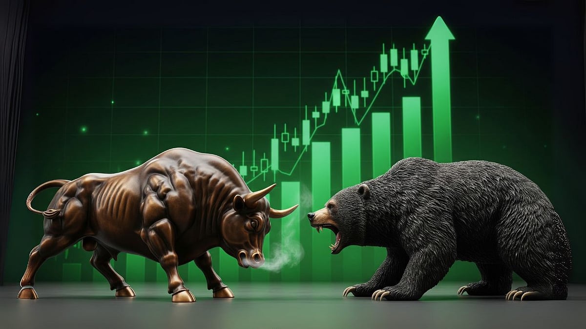Gemini AI : L&T alone contributed 169.24 points to the Sensex, while Reliance and Tata Motors pulled the index down. (AI-generated)