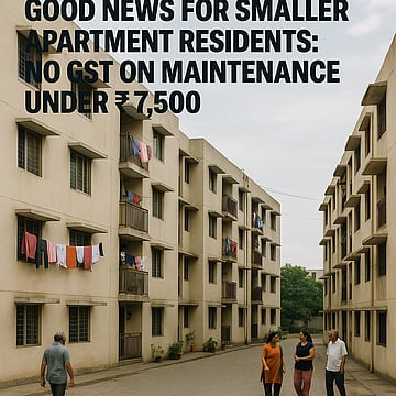 Good News For Smaller Apartment Residents! No GST on This Category 
