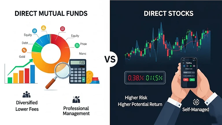 A Direct Mutual Fund Plan means investing in a mutual fund without going through a distributor or intermediary. - AI Generated