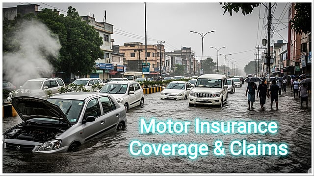 Monsoon Drives Motor Insurance Claim Costs By 33%, Most Lack Engine Cover, Non-Metros Hit Hard