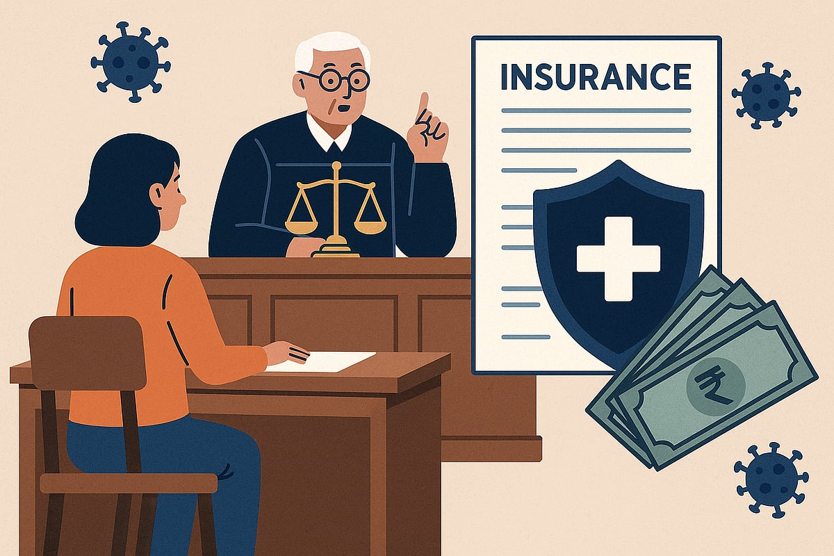 Forum Orders Insurer To Pay Rs 1 Lakh Covid Claim
 : AI