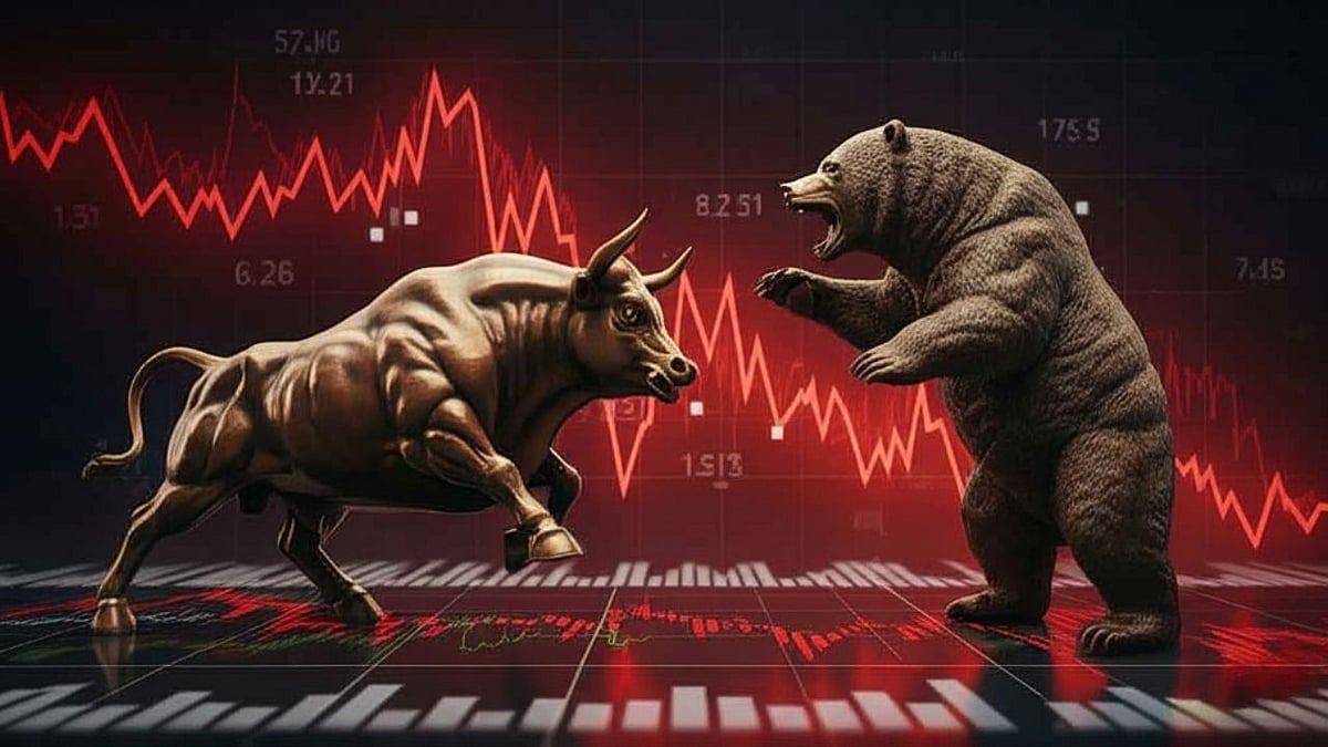 Gemini AI : Banks, financials, and FMCG were the top losing sectors. (AI-generated)