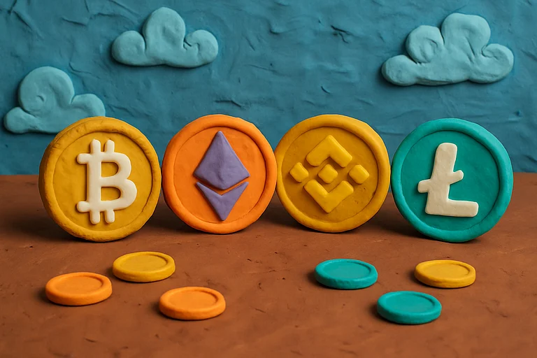 India's Crypto Stance - AI generated
