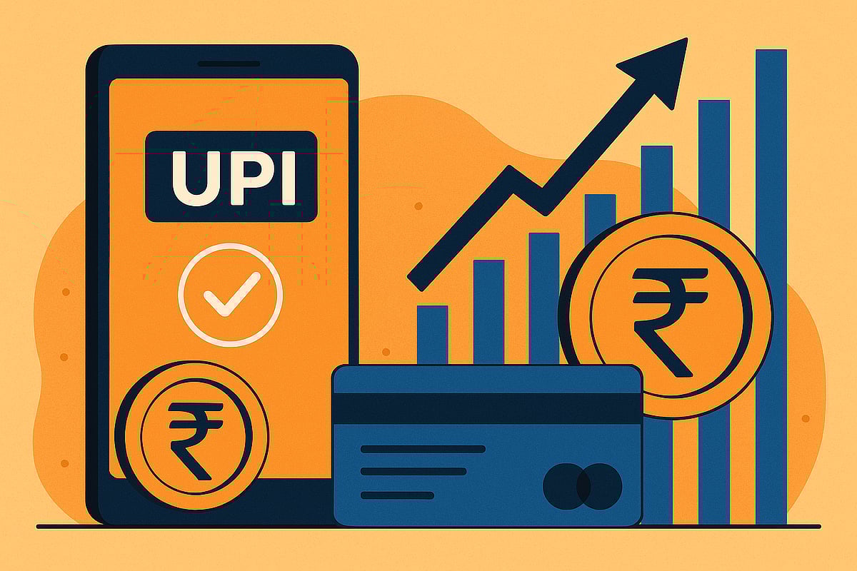 AI generated  : Rapid Growth in UPI Adoption