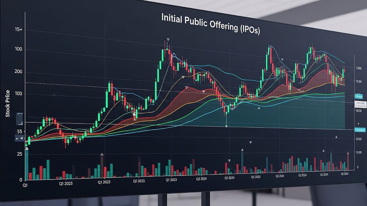 Gemini AI : From the mainboard space five IPOs will open for subscription this week. (AI-generated)