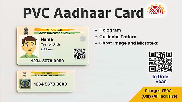 How To Apply For PVC Aadhaar Card Online?