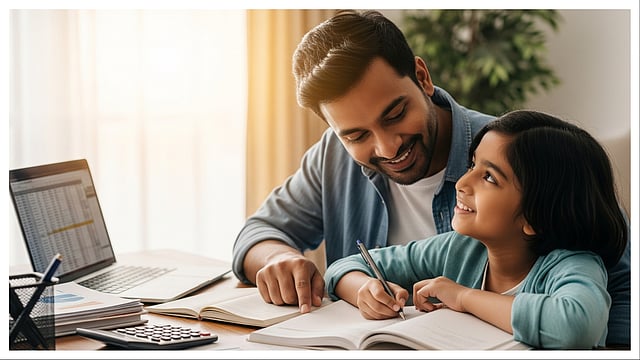 Children’s Education Tops Indian Fathers’ Financial Goals, Survey Finds