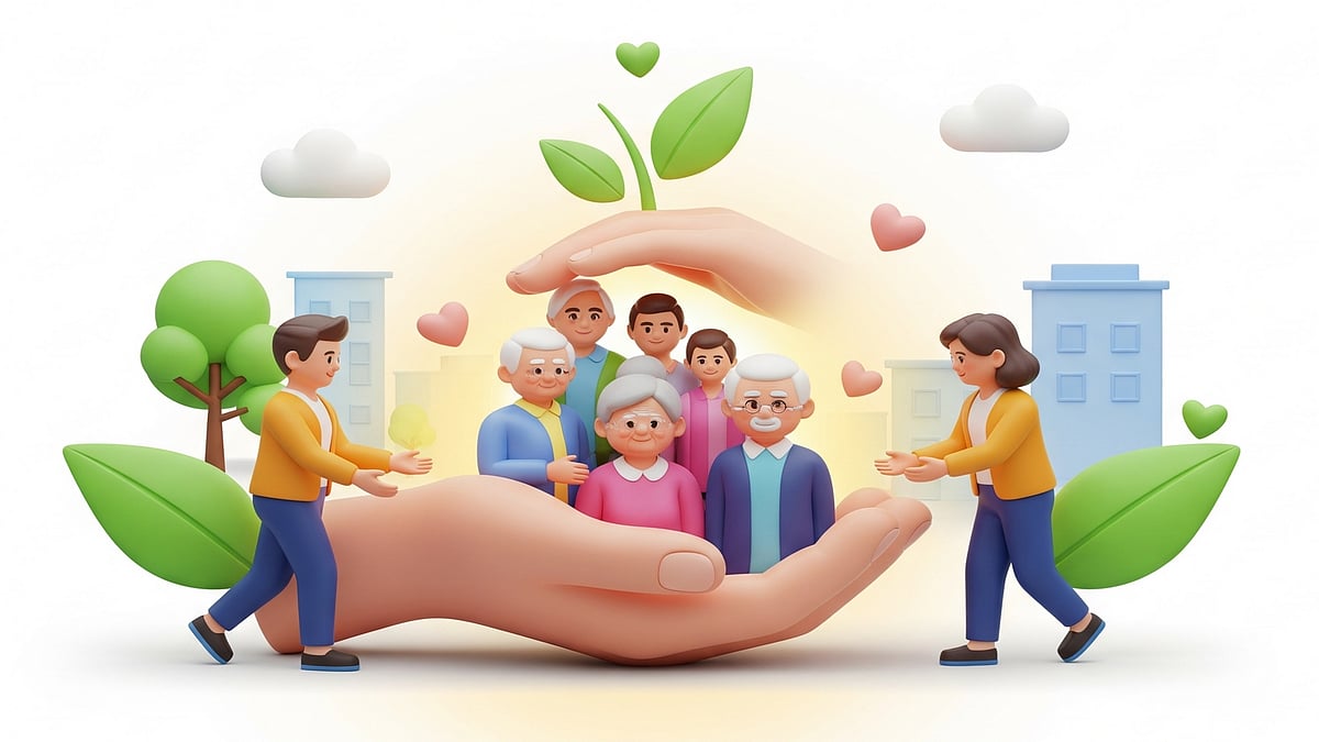 AI-Generated : World Senior Citizen Day highlights elderly abuse impact on society