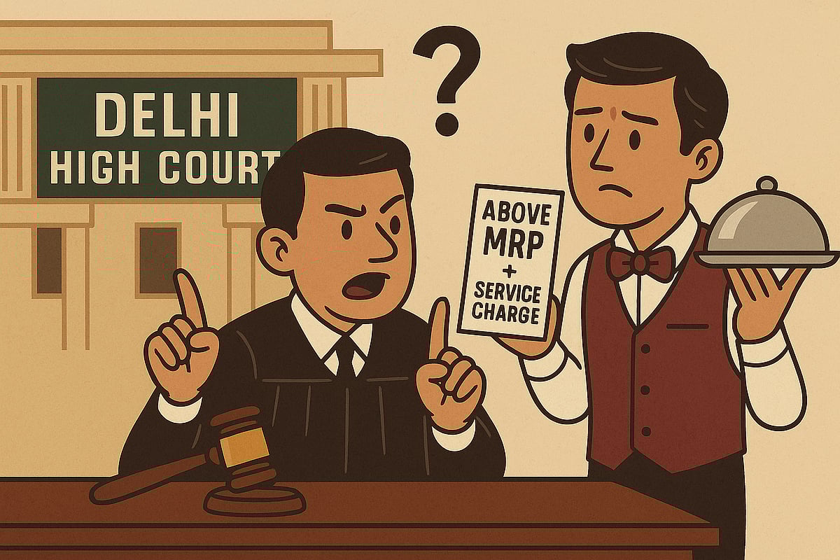 AI Generated : Delhi HC questions restaurants charging above MRP