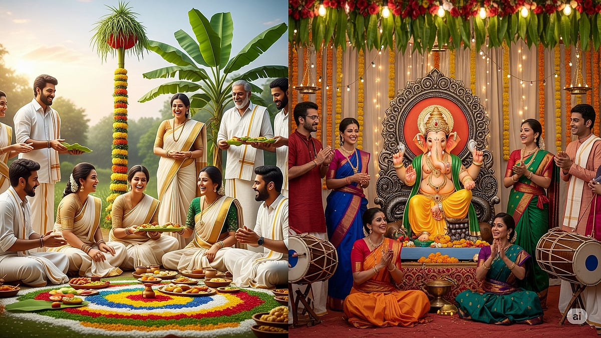 AI-Generated : Central government employees in Kerala and Maharashtra to receive early salaries for festivals