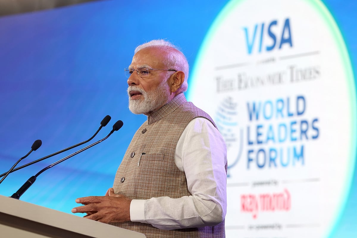 PMO India : Prime Minister Narendra Modi addressed at World Leaders Forum 