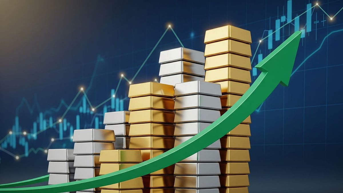 Gemini AI : A host of domestic and global factors led to the rally in gold and silver prices (AI-generated)
