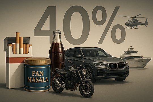 New GST Rates 2025: Council Clears 40 Per Cent Tax Slab For Sin and Luxury Goods in GST 2.0 Overhaul
