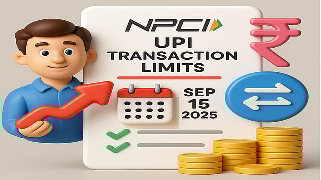 NPCI Changes UPI Transaction Limits For Key Categories From September 15, 2025: Know The Details