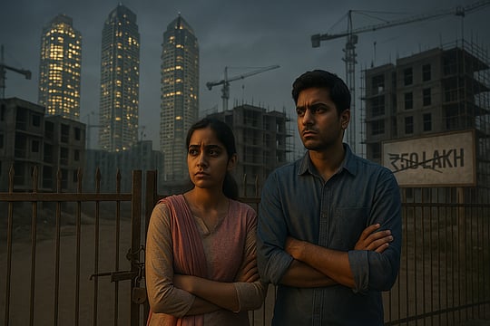 India's Real Estate: Worried Homebuyers, Dropping Affordability But Some Still Betting
