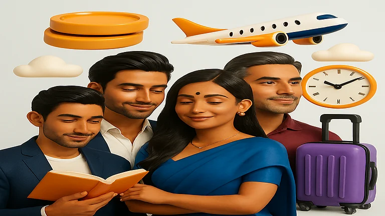 Mini retirements trend in India - AI Generated