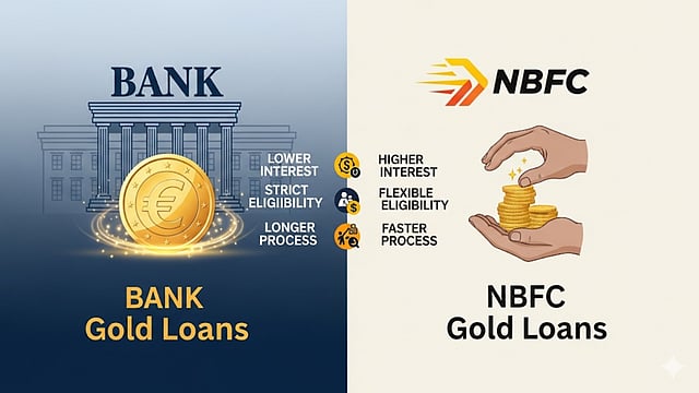 Bank vs NBFC Gold Loan: The Ultimate Guide To The Better Deal