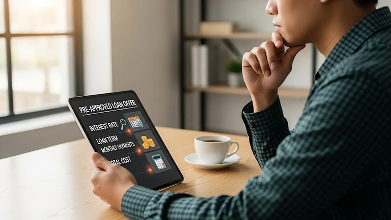 You don’t have to wait for a loan approval when you have a pre-approved personal loan offer.  - AI Generated