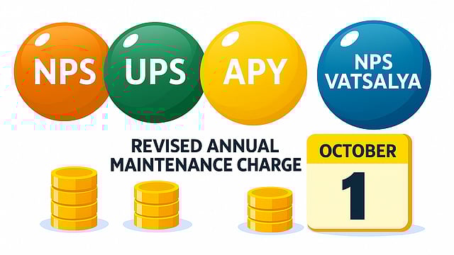 NPS, UPS, APY, NPS Vatsalya Maintenance Charges Revision From October 1; Check New Rates