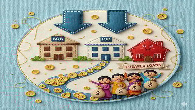 Bank of Baroda, Indian Overseas Bank Cut MCLR Rates By Up To 15 Bps, Cheaper Loans Ahead