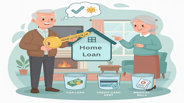 How Can Seniors Use A Top-Up On Their Existing Home Loans To Prepay Their Other Loans?