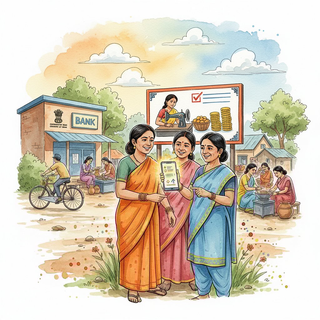 AI Generated : Bihar Mukhyamantri Mahila Rojgar Yojana