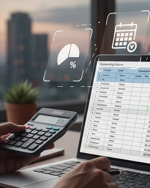 Calculate the Outstanding Amount