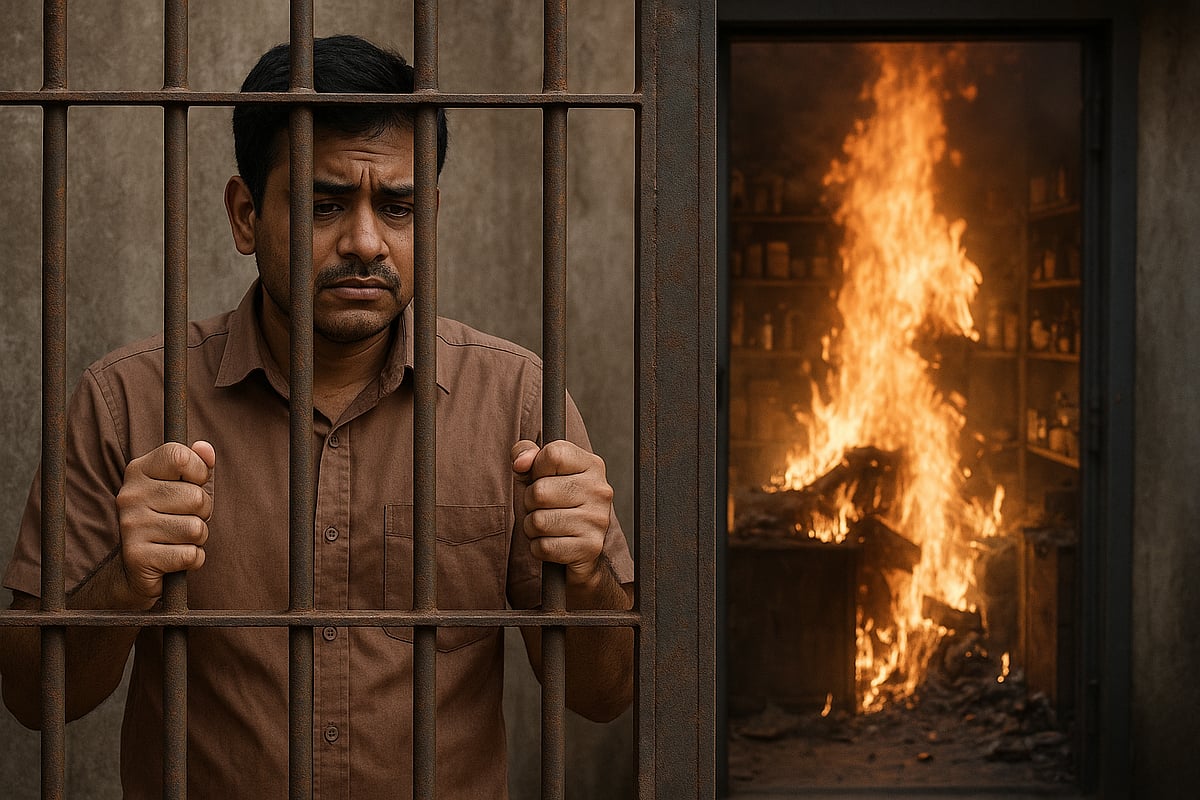 AI : Mumbai Trader Faking Fire Insurance