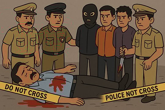 Man Murdered For Property And Insurance Benefits: Four Arrested In Hubballi
