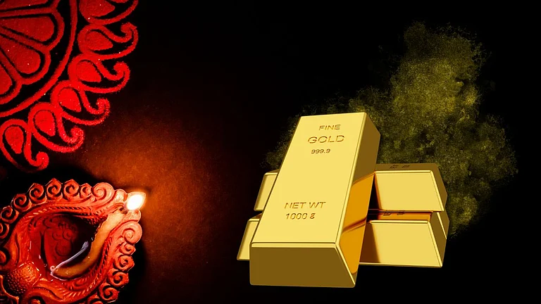 Over the past five years, gold prices have surged by more than 150 per cent - Canva