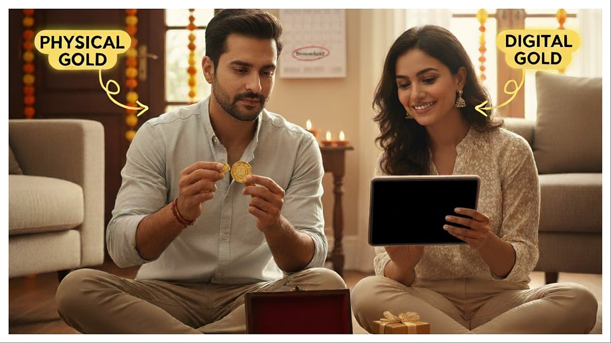 AI-generated image : Dhanteras 2025