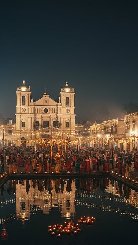Places to go to during Diwali (AI Generated Image)