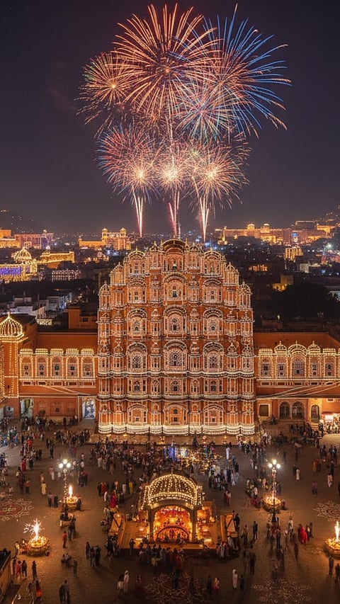 Places to go to during Diwali (AI Generated Image)