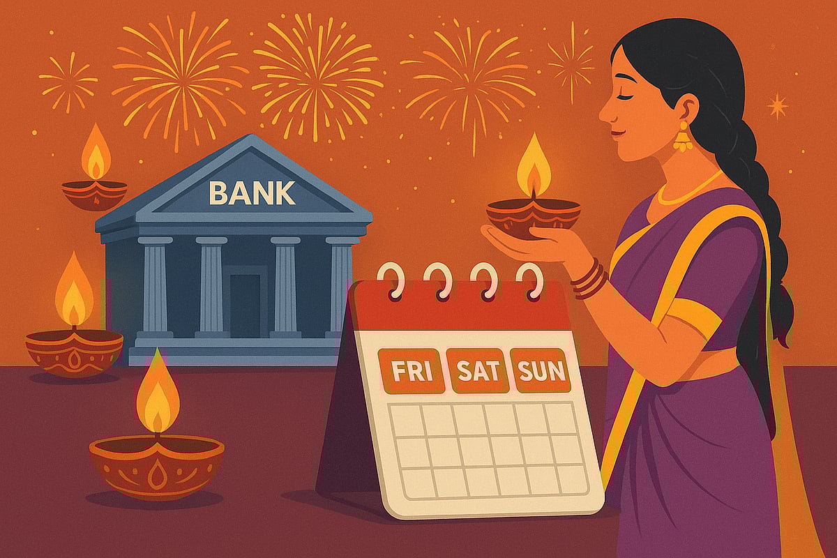 ai generated  : Diwali 2025 Bank Holidays