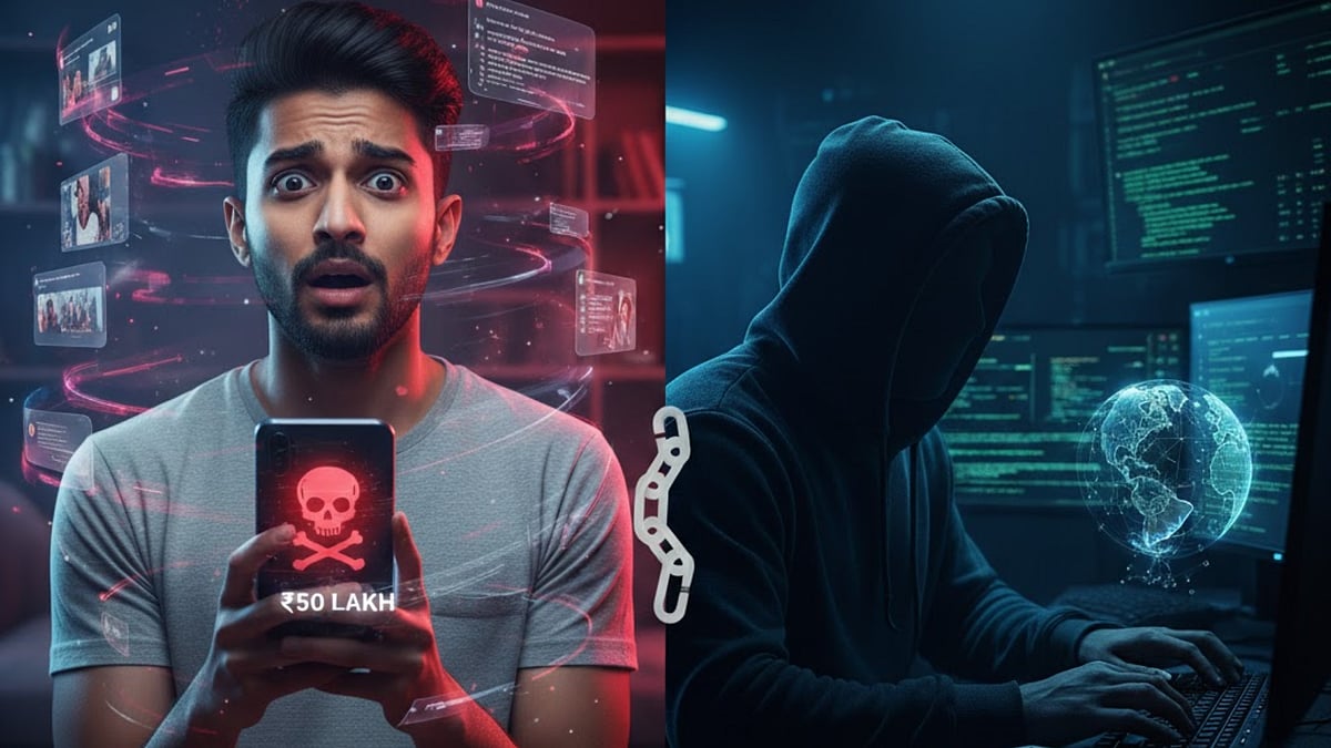 Digital Fraud With Jabalpur Based Influencer (AI Generated Image)